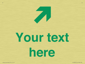 Custom Safe Condition inverse: Green Up right arrow